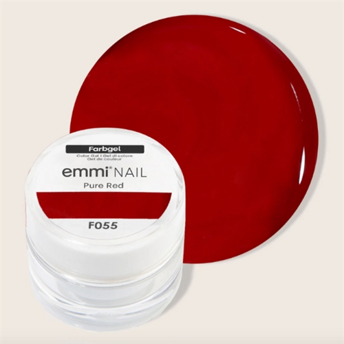 Color Gel  Pure Red  - F055 *Vegan